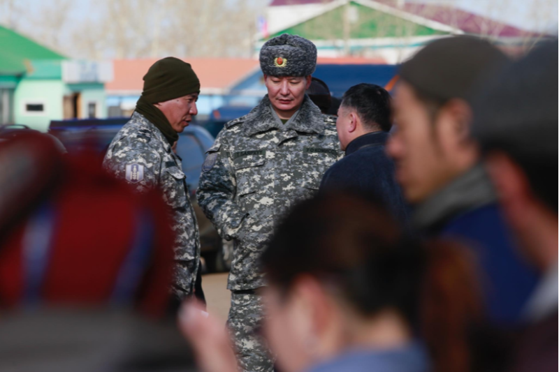 УОК түймэрт өртсөн өрхүүдэд 400 сая төгрөгийн тусламж хүргүүлэв